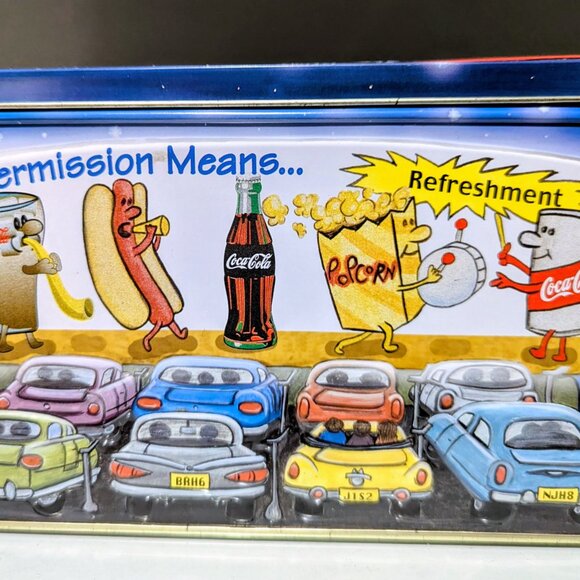 Bundle: M&M’s Christmas Tin + Coca-Cola Drive-In Tin - Picture 6 of 15